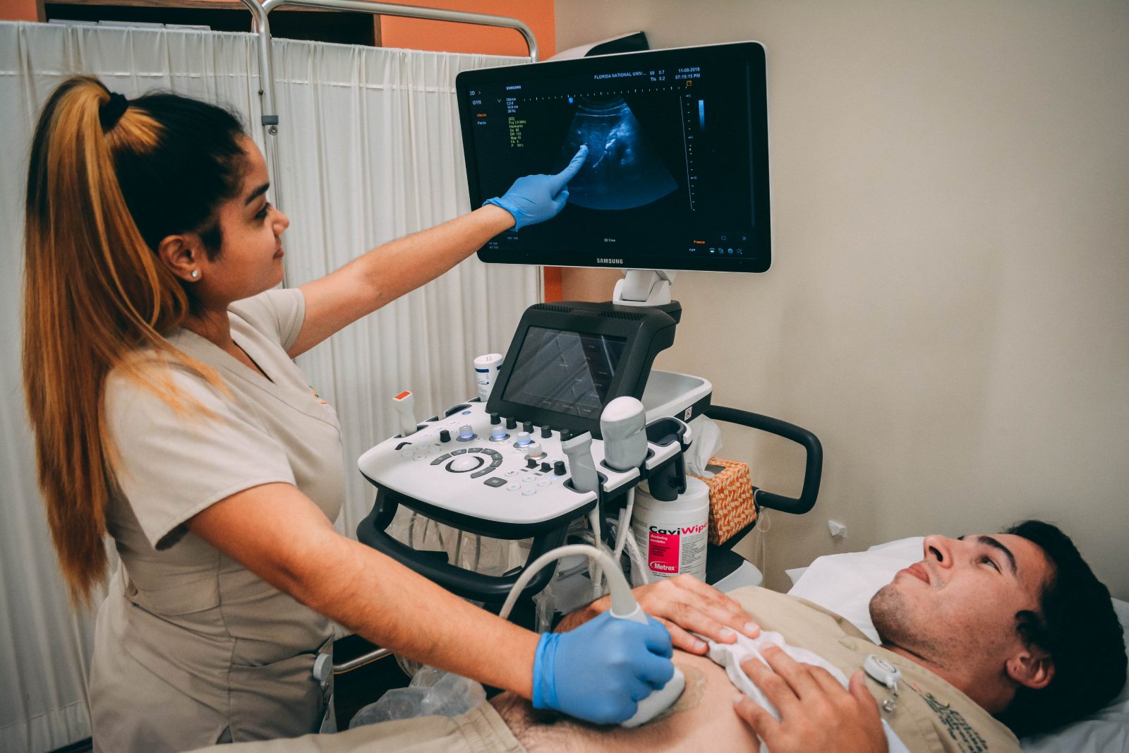 ultrasound technician salary pa